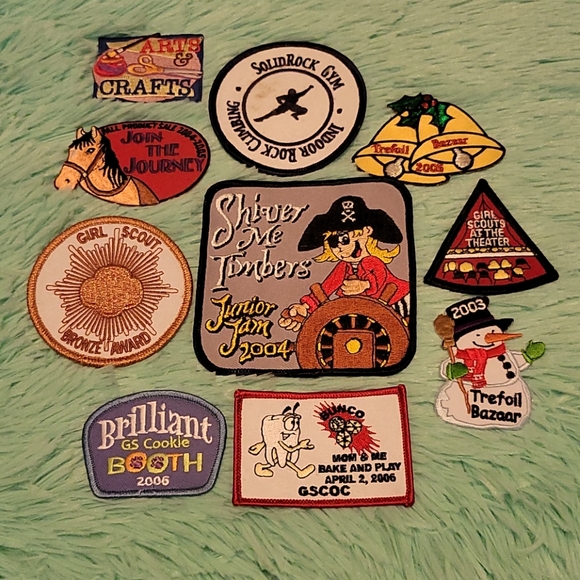 10 for $12 Orange County 🍊 Girl Scout Patches - Picture 1 of 8